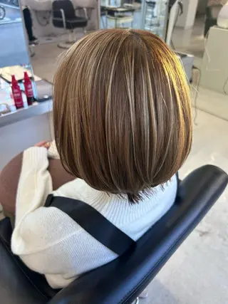 ミディアム la coiffure de excel 中央林間店所属・カラーモデル募集中/ ともみのヘアスタイル