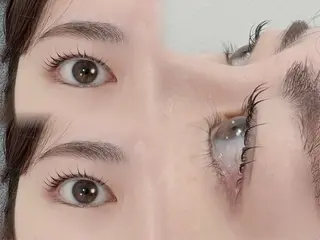 マツエク・マツパ kokua千早 アイカのマツエク・マツパデザイン