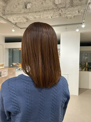ミディアム カラーモデル募集/ 鍛治美月稀のヘアスタイル