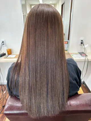 ロング 桝本 由佳のヘアスタイル