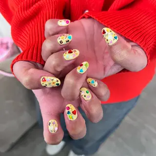 ネイル 井上 杏奈のネイルデザイン