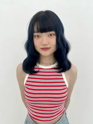 セミロング カラー COAPLUS所属・透明感color特化 🪄cocoroのヘアスタイル