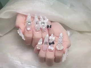 ネイル lucky nail 歌舞伎町のネイルデザイン