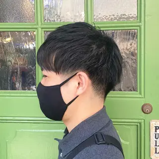 ミディアム メンズ BRITS 渡辺 菜々子のヘアスタイル