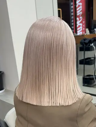 ミディアム カラー エクステ/大人可愛い カラー🩷RINAのヘアスタイル