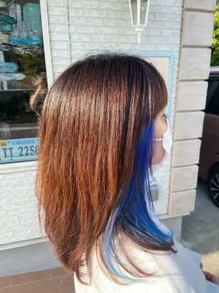 カラー 🪼高評価🪼 💎柴崎の藤咲💎のヘアスタイル