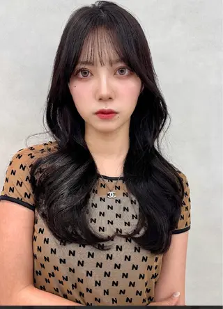 ロング 暖色/くびれヘア/ Misakiのヘアスタイル