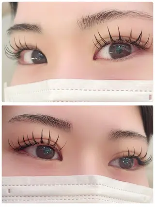 マツエク・マツパ シュガーレイ所属・バインドロック🦋 アンドヘルシーのマツエク・マツパデザイン