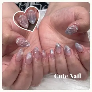 ネイル GO TODAY SHAiRE SALON原宿 Liber所属・️🫧もこ 艶感ネイル🫧のネイルデザイン