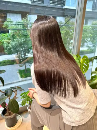 ロング 髪質改善マスター 長尾勇弥/梅田中津のヘアスタイル