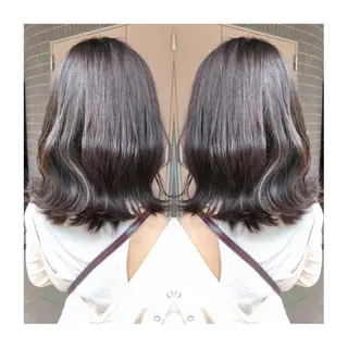 カラー 後藤 陽花子のヘアスタイル