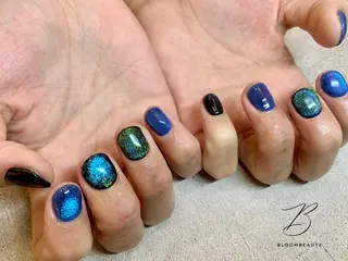 ネイル bloom beaute北堀江所属・murakami Kiyomiのネイルデザイン