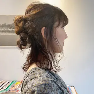 ヘアアレンジ イロトカタチ　つくば店所属・コウノス マサコのヘアスタイル
