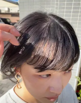 ショート カラー パーマ指名No1 /namiのヘアスタイル