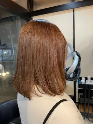 ミディアム カラー ヘアアレンジ 韓国ヘア/ sumireのヘアスタイル