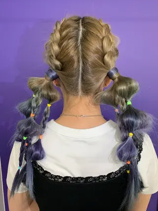 ロング ヘアアレンジ 庄司 沙羅のヘアスタイル