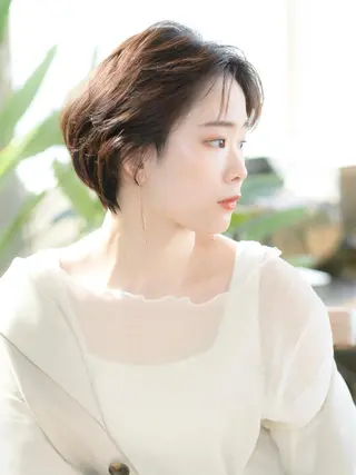 ショート カラー パーマ 🍊千葉 未来🍊店長のヘアスタイル