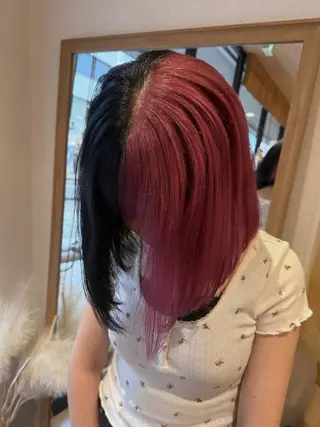 セミロング カラー レイヤー/艶カラー /yuan⟡.·のヘアスタイル