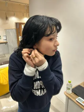 ミディアム stylist 倉本恋のヘアスタイル