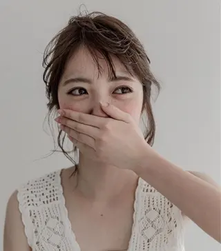 ミディアム カラー ヘアアレンジ robe所属・ツジガキ ユウスケのヘアスタイル