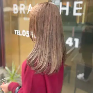 セミロング BRANCHÉ 高蔵寺☘️ねねほ☘️のヘアスタイル