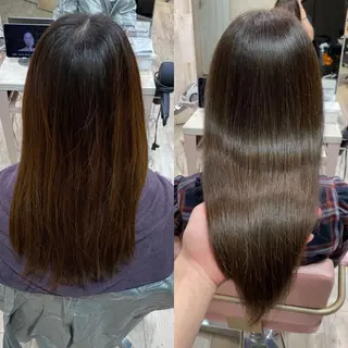 ロング On所属・顔まわりカット🌟 くびれヘア/寺門遥輝のヘアスタイル