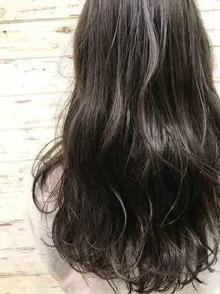 セミロング カラー 日比 貴大/ minim hairのヘアスタイル