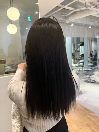 カラー ROAMERomo tesandoのぞみのヘアスタイル