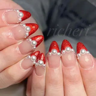 ミディアム ネイル richeri beautyのネイルデザイン