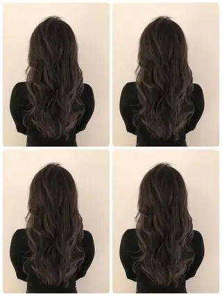 ミディアム due hair 京都駅前店 MILBON オージュア認定サロン【デューヘアー】所属・ハイトーンブリーチ 土坂　由志【京都】のヘアスタイル