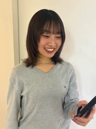 ミディアム YARD.所属・渡邊 こころのヘアスタイル