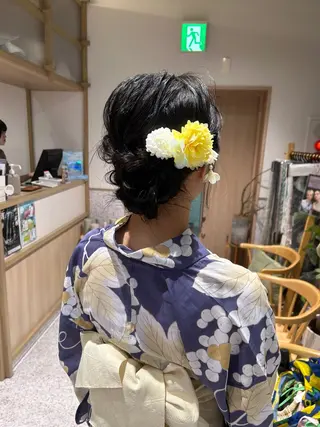 ヘアアレンジ ♡ハイトーン★ ネイル/しの♡のヘアスタイル