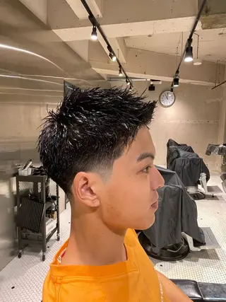 メンズ FRANK’S BARBE(E)R THE STAND.飯田橋店所属・池田 丈也のヘアスタイル