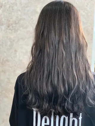 ロング ank classic hair【アンククラシックヘアー】所属・バレイヤージュ ハイライト　齋藤祐哉のヘアスタイル