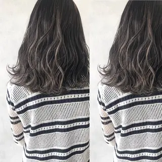 セミロング 小澤大輔 YOLO hairのヘアスタイル