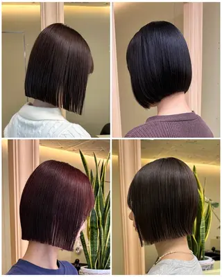 ショート ボブ/ぱつっとボブ/ 谷口 海星のヘアスタイル