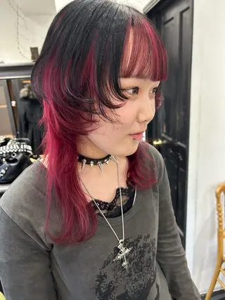 セミロング NATSUKI😸 ‪✂︎‬南森町美容室のヘアスタイル