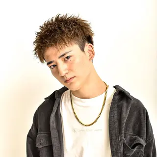 ショート メンズ 店長⚜️メンズカット パーマ⚜️則次亮哉のヘアスタイル