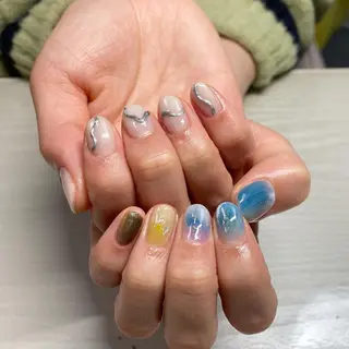 ネイル I P'ink nail salon所属・I pinknail 韓国風·持ち込み専門のネイルデザイン