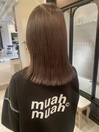 セミロング カラー riria/ボブ /ブラウンカラー🎀のヘアスタイル