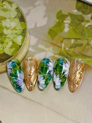 ネイル 自宅ネイルサロン ♦️nuance♦️のネイルデザイン