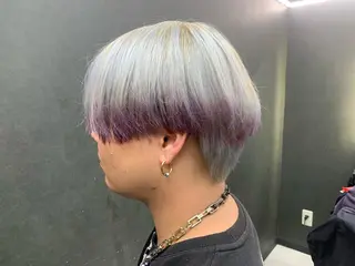 カラー メンズ 倉田 よしきのヘアスタイル