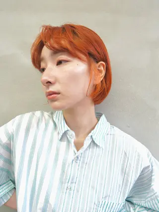 ショート カラー メンズ/ダブルカラー /パーマ/来栖慧💈のヘアスタイル