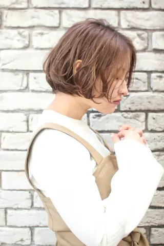 ショート カラー 羽田 ひろむのヘアスタイル