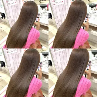 ロング 【髪質改善カラー】 瀧田嵐士🇰🇷のヘアスタイル
