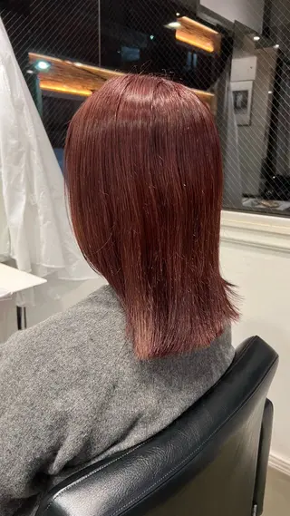 ミディアム 春山 翔和のヘアスタイル