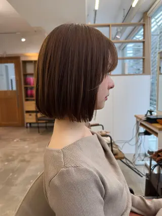 ショート ショート/ボブ/ 渋谷/表参道/星優斗のヘアスタイル