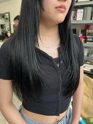 ロング レイヤーカット/艶髪 🌈高橋遥香🌈のヘアスタイル