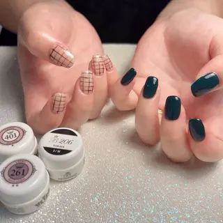 カラー ネイル You&Me Yukiのネイルデザイン