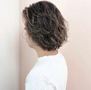 ショート カラー メンズ HATSUMEI ゆうまのヘアスタイル